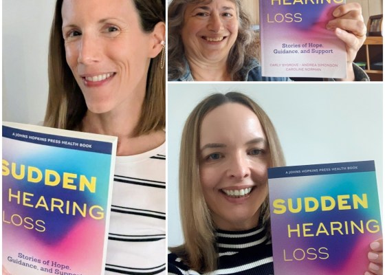 The Dream Team: Andrea Simonson is pictured top right, Caroline Norman bottom right, and Carly Sygrove (me) on the left.