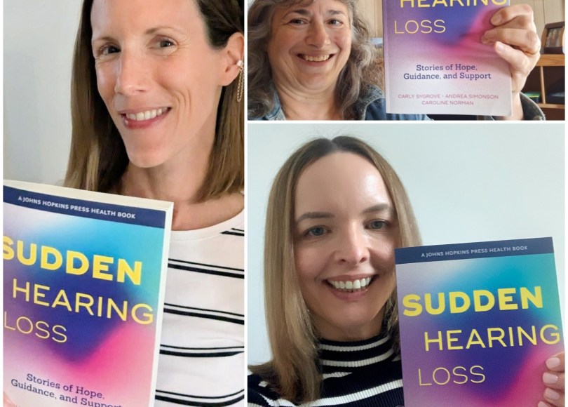 The Dream Team: Andrea Simonson is pictured top right, Caroline Norman bottom right, and Carly Sygrove (me) on the left.